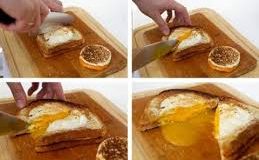 Cheesy Egg Toast Perfect For Breakfast